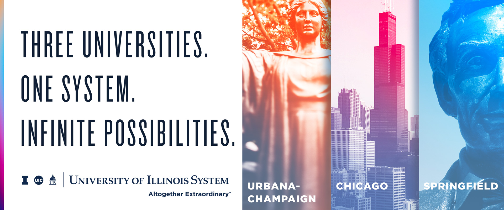 University of Illinois System "Altogether Extraordinary" billboard.